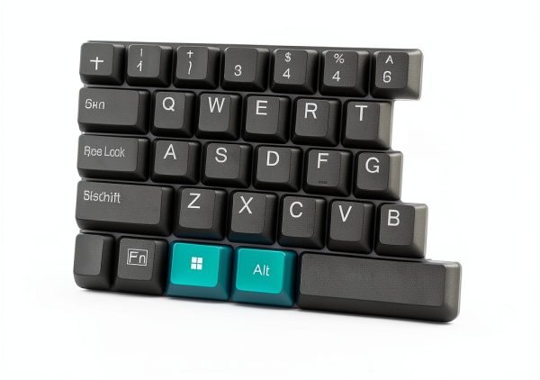 Adesso Ergonomic Mechanical Keyboard Cherry MX Brown Copilot-9