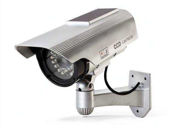 SPT Solar Decoy Security Camera LED Deterrent Outdoor Indoor-0