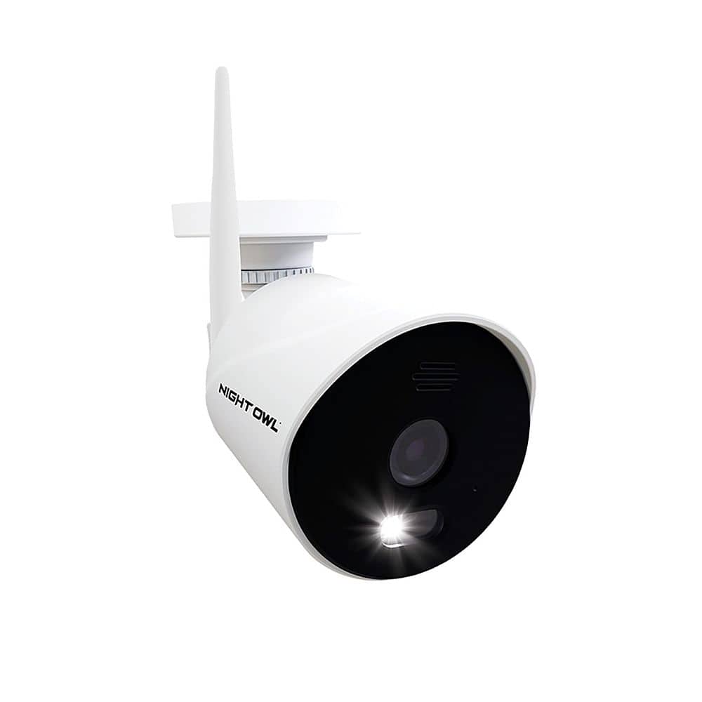 Night Owl 1080p HD Wi-Fi IP Camera installed in a living room