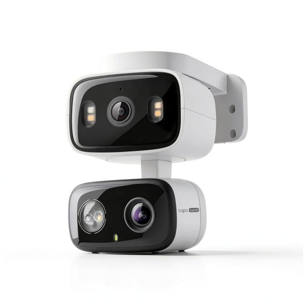 Tapo Wired Dual Lens Security Camera 2K QHD Pan Tilt-0