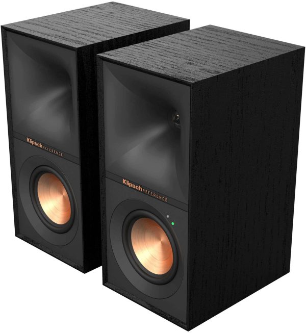 Klipsch R 40PM Powered Speakers 4 Inch 35W Pair Black-1