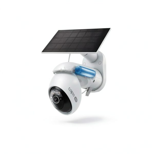 Tapo 4K Solar Security Camera Wireless Outdoor 360 Coverage-3