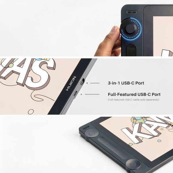 Huion Kamvas 13 Gen 3 Pen Display for Artists-4