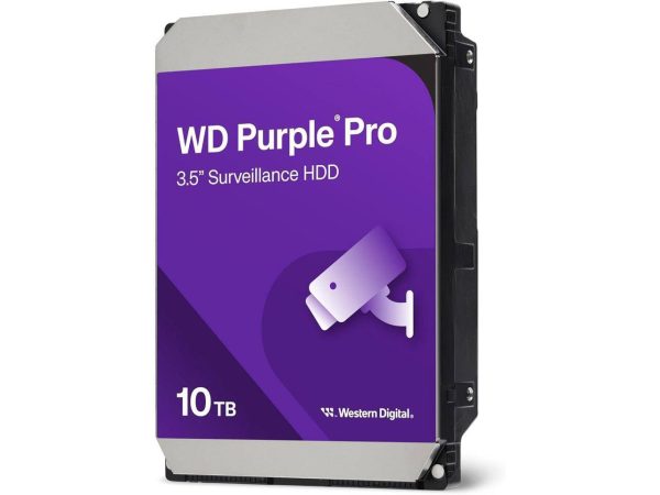 WD Purple Pro 10TB Hard Drive Internal Surveillance Storage-3