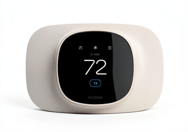 ecobee Smart Thermostat Trim Kit Cover Wall Imperfections-2