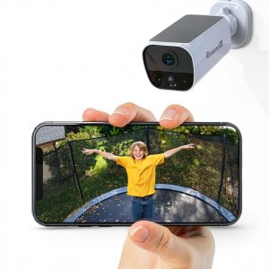 Toucan S5 Solar Wireless Security Camera 4 Pack White-0