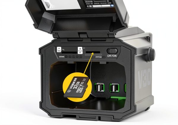 Vosker V300 Outdoor Wireless Security System Solar Panel-18