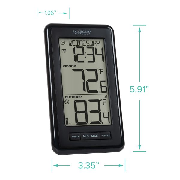 La Crosse Weather Station Wireless Temperature Humidity-3
