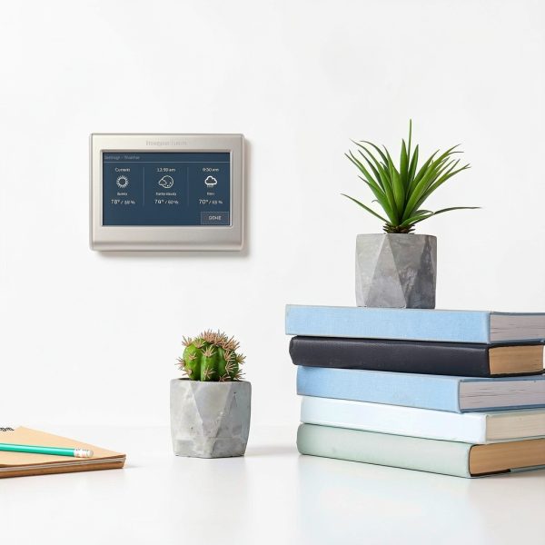 Honeywell Home Smart Color Thermostat Wi Fi Silver-5