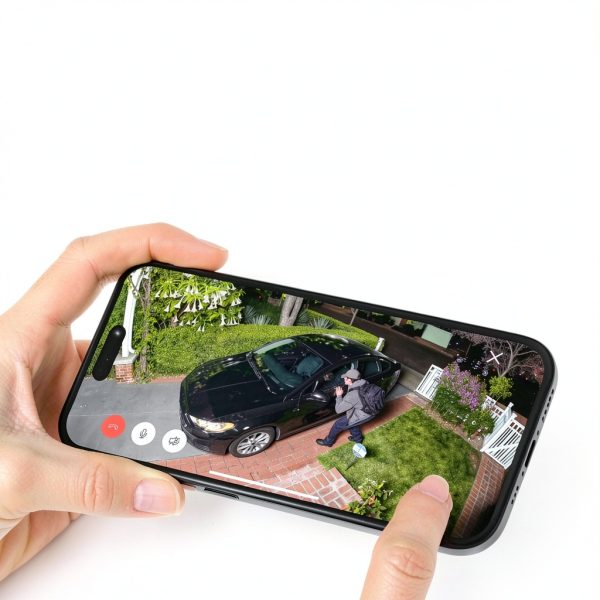 Ring Spotlight Cam Pro 4K Security Camera Black White-5