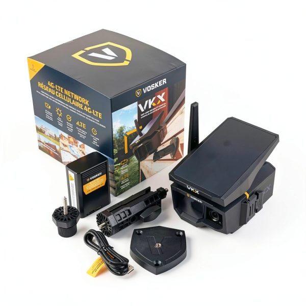 Vosker VKX Outdoor Solar 4G LTE Security Camera-11