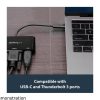 StarTech USB C VGA Multiport Adapter PD USB A Port-4