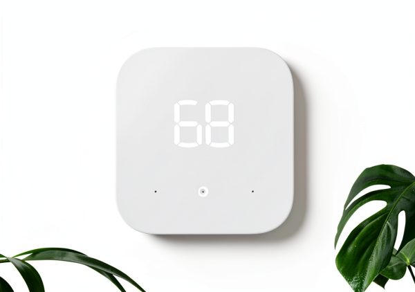 Amazon Smart Thermostat Save Energy Works with Alexa-10