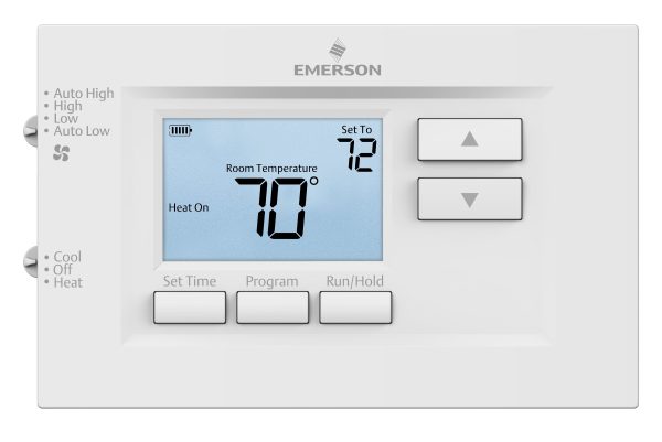 Emerson 70 Series 7 Day PTAC Digital Programmable Thermostat-0