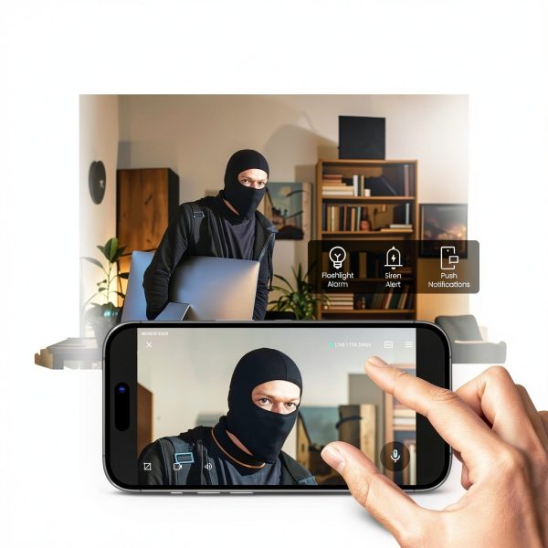 Kiwibit 2K Security Camera Indoor Outdoor Color Night Vision-6