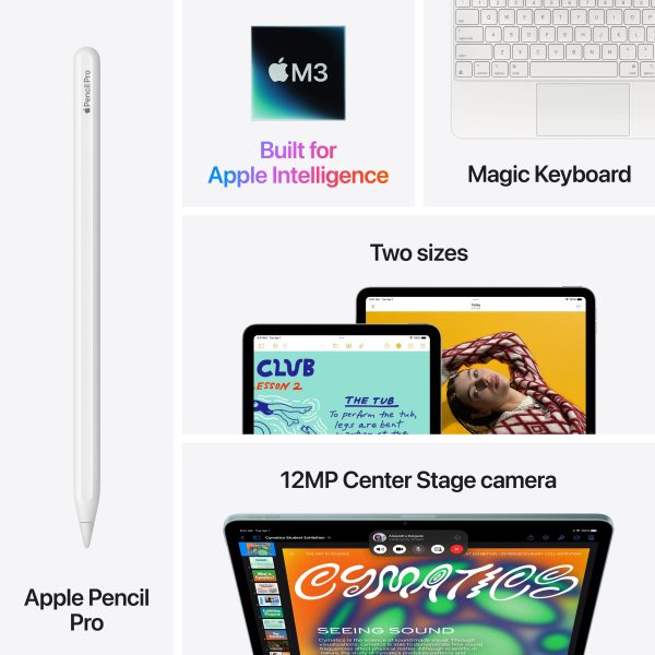 Apple iPad Air M3 Chip 13 Inch Wi Fi Cellular 512GB Blue-8