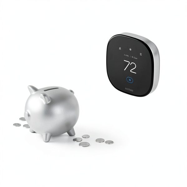 ecobee SmartThermostat Premium Wi-Fi Thermostat with-15