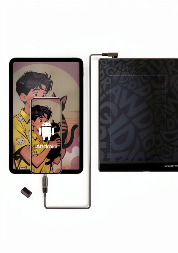 DigiDraw T610 Drawing Tablet 10x6 Paper Like Graphics Tablet-10