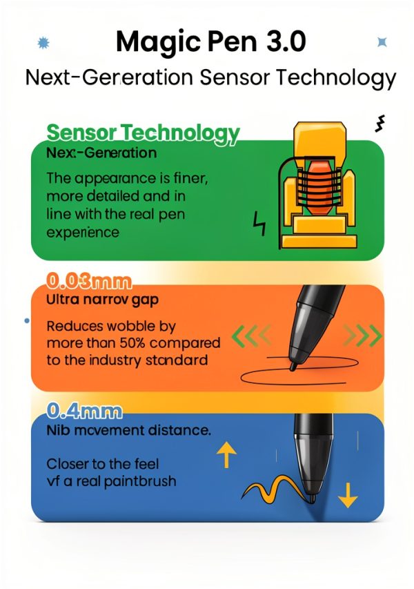DigiDraw T610 Drawing Tablet 10x6 Paper Like Graphics Tablet-5