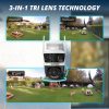 Defender AI 3K+ Guard Tri Lens PTZ WIFI Security Camera-2
