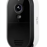Arlo Essential Outdoor Security Camera 2K Plug In Home-0