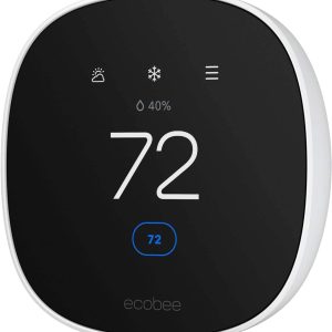ecobee Smart Thermostat Essential Wi Fi Programmable White-0