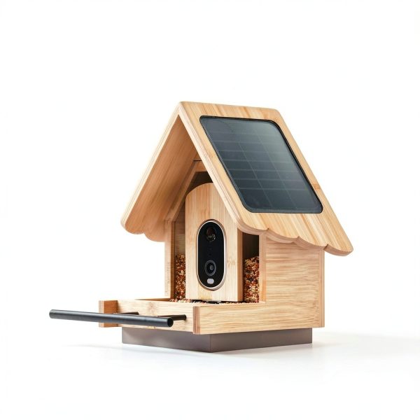 Parrot Uncle Bird Feeder Camera Solar AI Recognition Night-9