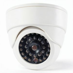 SPT Fake Security Dome Camera LED Light 2 Pack White-0