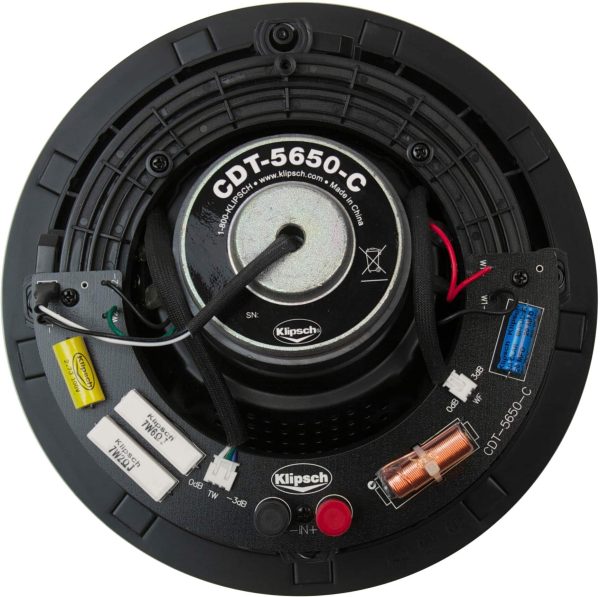 Klipsch CDT 5650 C II In Ceiling Speaker Black-2