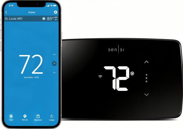 Copeland Sensi Lite Smart Wi Fi Thermostat Works with Alexa-3