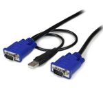 StarTech USB KVM Cable Ultra Thin 10 ft VGA Monitor-0