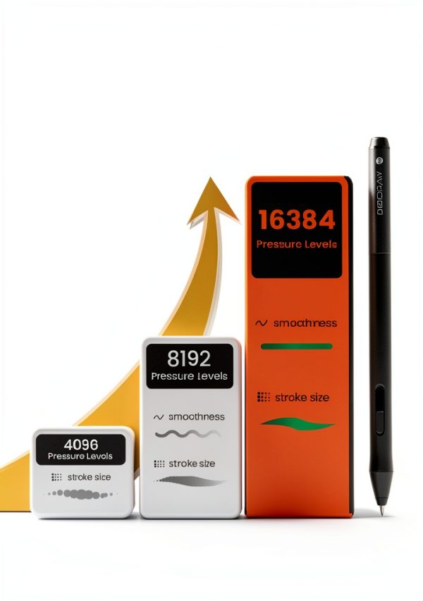 DigiDraw T610 Drawing Tablet 10x6 Paper Like Graphics Tablet-6