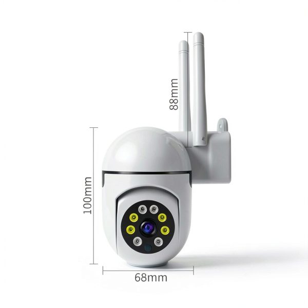 BEARSOLIM 1080P Security Camera Night Vision Two Way Talk-3