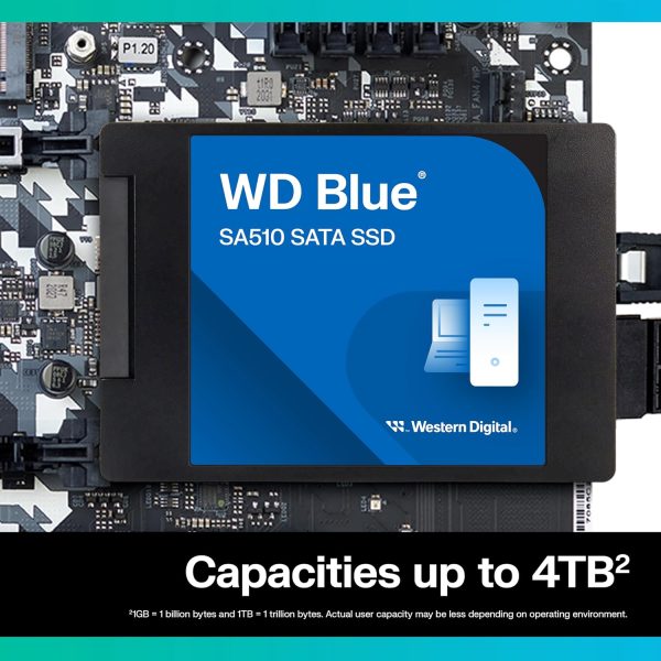 WD Blue SA510 2TB SSD 2.5 SATA Internal Storage Drive-2