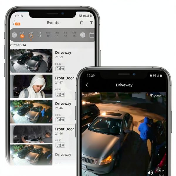 Toucan Security Light Camera Radar Motion Detection No-12