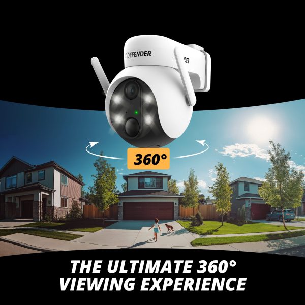 Defender Solar 4K AI PTZ Security Camera Wireless Outdoor-3