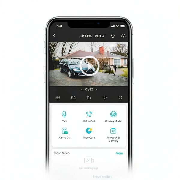 TP Link Tapo Wire Free Security Cameras 4 Pack Battery Life-5