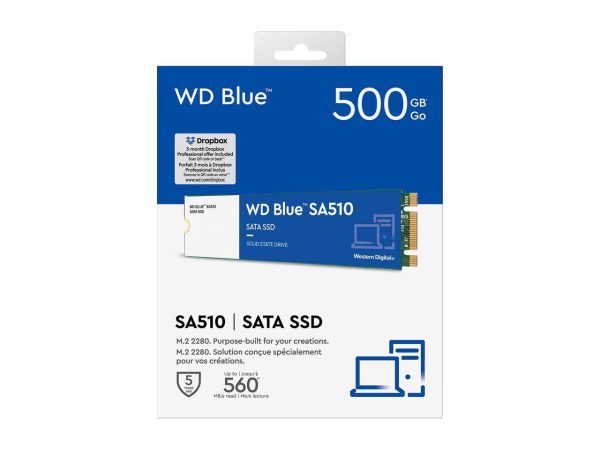 SanDisk WD Blue 500GB M2 SSD Internal Solid State Drive-3