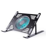 SHUWEI Laptop Cooling Stand Foldable Aluminum 3 Speed Fan-0