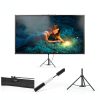 VEVOR Tripod Projector Screen 60 Inch 4K HD Stand-4
