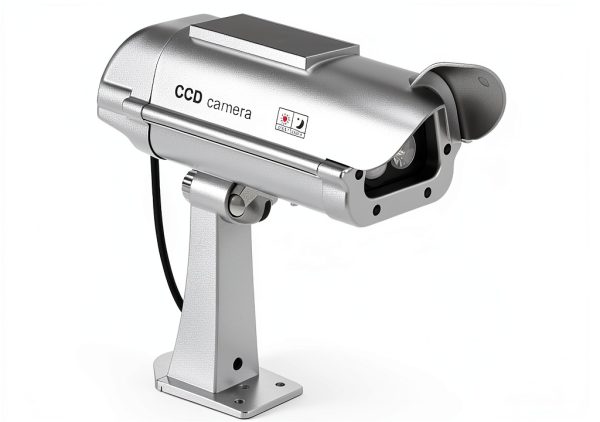 SPT Solar Powered Security Decoy Camera Motion Sensor Flash-3