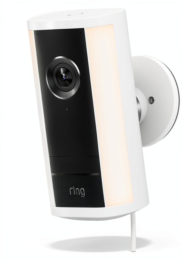 Ring Spotlight Cam Pro 4K Security Camera Black White-0