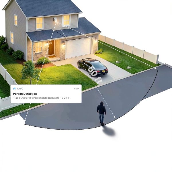 Tapo 4K Solar Security Camera Wireless Outdoor 360 Coverage-12