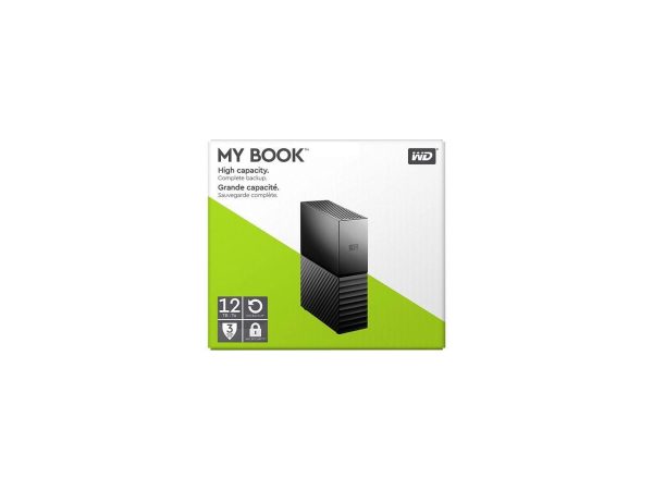 Western Digital WD My Book 12TB External Hard Drive USB 3.0-7