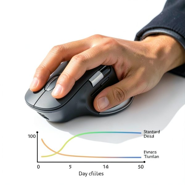 Acer Ergonomic Wireless Mouse Bluetooth 2.4G Side Scroll-3