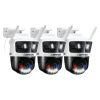 Defender AI 3K Guard Tri Lens PTZ Security Camera 360-0
