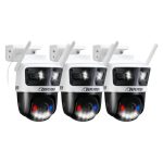 Defender AI 3K Guard Tri Lens PTZ Security Camera 360-0