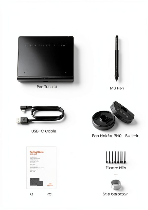 DigiDraw TW410 Bluetooth Drawing Tablet Ultra-Thin Design-10